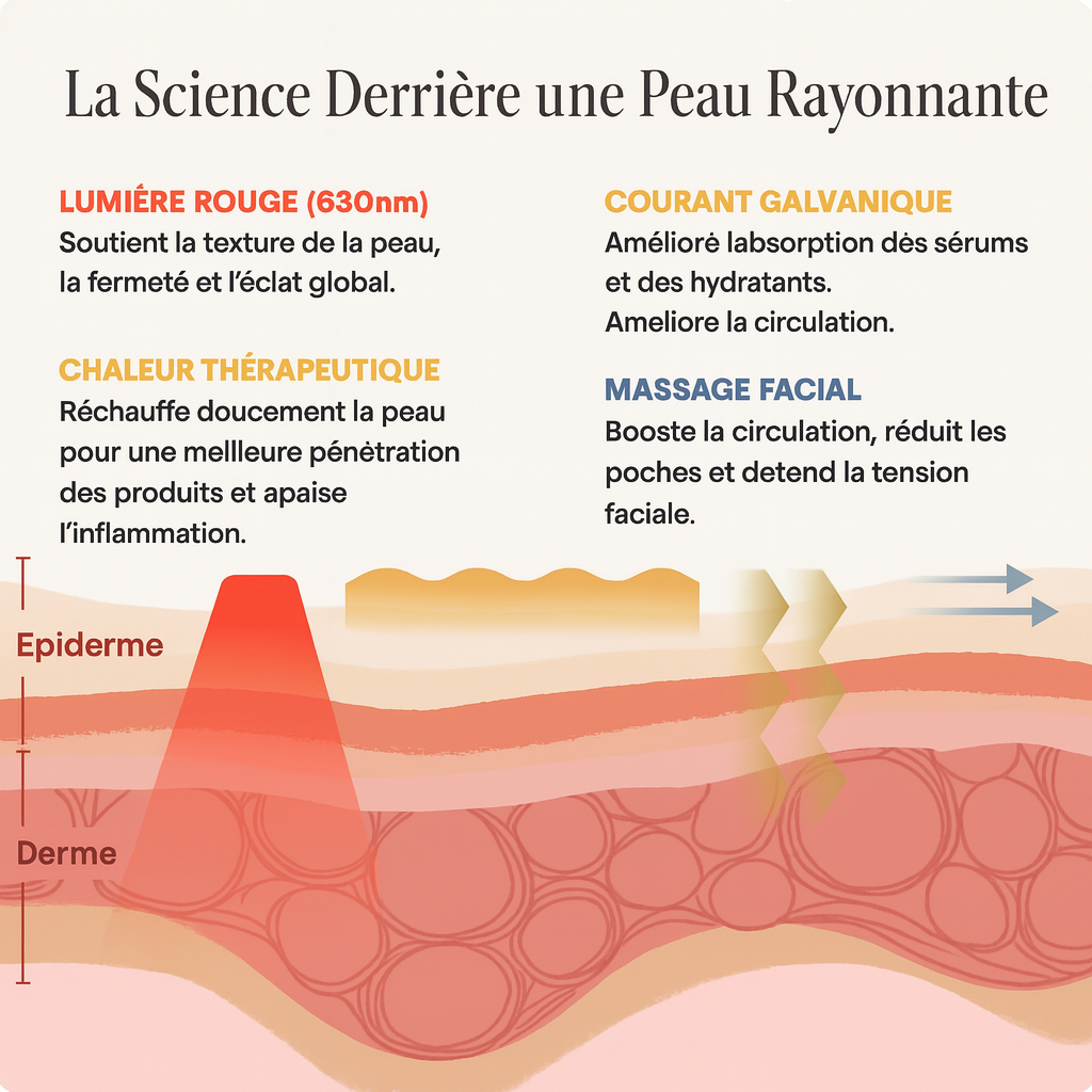 OnSpira Baguette Lumière Rouge 4-en-1